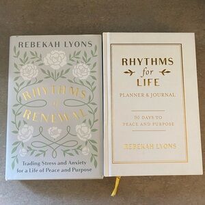 Rhythms of Renewal By Rebekah Lyons Hardback Book & Planner & Journal